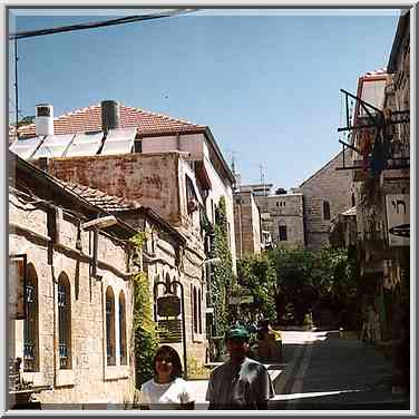 Wallenberg (?) St. Jerusalem, the Middle East, June 17, 2001