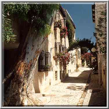 View from Yemin Moshe St. near Mishkenot ...[2 words]... the Middle East, June 28, 2001