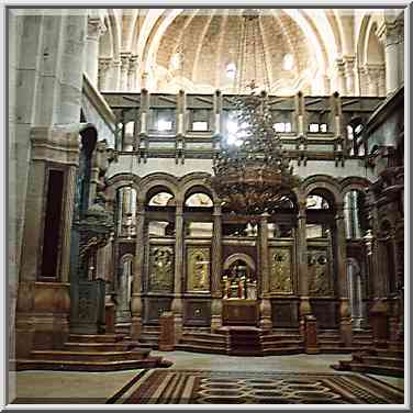 Catholicon Hall in the Church of the Sepulchre in ...[3 words]... the Middle East, June 28, 2001