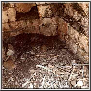 Bones incide one of columbarium caves in Bet Atab ...[6 words]... Shemesh. The Middle East, July 5, 2001