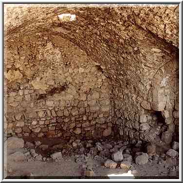 Remains of a big hall in Bet Atab village, 4 ...[4 words]... Shemesh. The Middle East, July 5, 2001