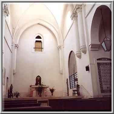 Interior of Pater Noster Church on Mount of ...[2 words]... the Middle East, July 12, 2001