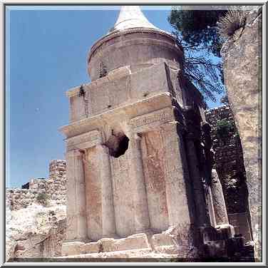 Absaloms Pillar (Cape of Pharaoh Tomb), or Yad ...[5 words]... the Middle East, July 12, 2001