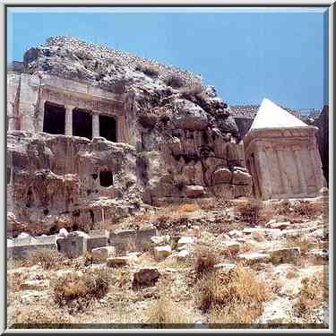 Tomb of the Sons of Hezir and Tomb of Zechariah ...[4 words]... the Middle East, July 12, 2001