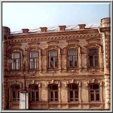 A 19th (?) century house at Truda St. Cheliabinsk, Russia, August 13, 2001