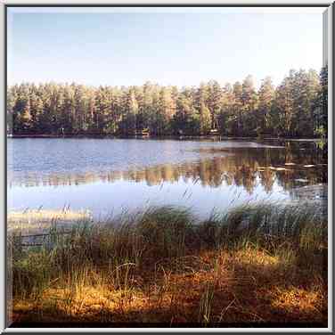 A lake 2 miles west from Kanneliarvi, 50 miles ...[2 words]... St. Petersburg. Russia, August 21, 2001