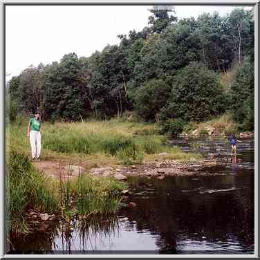 Tosna River 2 miles east from Sablino, 30 miles ...[2 words]... St. Petersburg. Russia, August 25, 2001