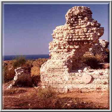 View of remains of Crusader bastion from the ...[5 words]... The Middle East, September 19, 2001