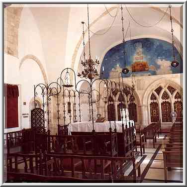 Elijah (?) Synagogue in Old City. Jerusalem, the Middle East, October 7, 2001