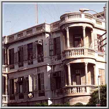 A house at intersection of Ahad Haam and Bezalel ...[3 words]... Aviv, the Middle East, October 25, 2001