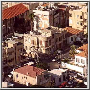 View of area near Hatabor and Rabinovitch St. ...[9 words]... Aviv, the Middle East, October 25, 2001