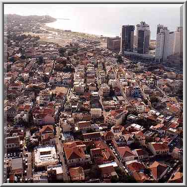 View of Shabazi quarter to south-west from Migdal ...[12 words]... Aviv, the Middle East, October 25, 2001