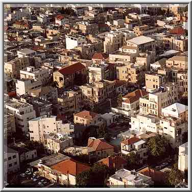 Area around Hatabor and Rabinovitch St., view to ...[7 words]... Aviv, the Middle East, October 25, 2001